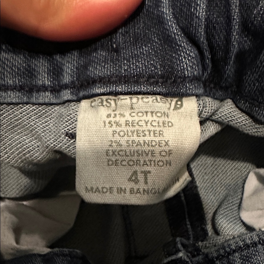 Set of 4 Casual Pants - Blue, Gray, and Tan - Picture 3 of 11